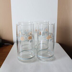 Corelle Apricot Grove Set Of 4 Glasses 16oz